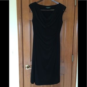 Little black knit dress